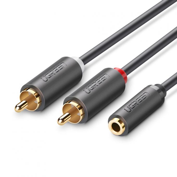 3.5mm Female to RCA Male Adapter