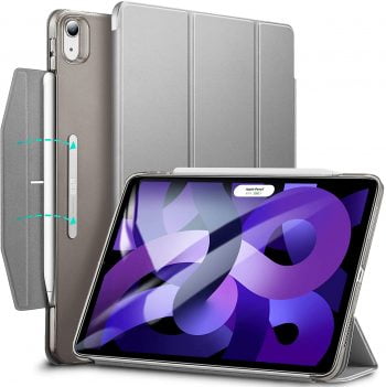 ESR Trifold Case for iPad Air 5 2022 Grey